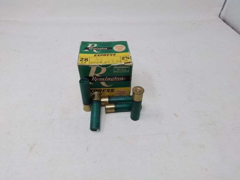 Box Remington Express 28ga 7 1/2 shot