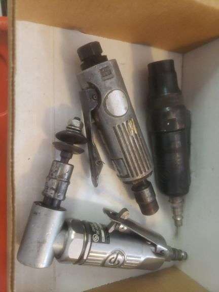 3 Grinders And ⅜" Air Drill
