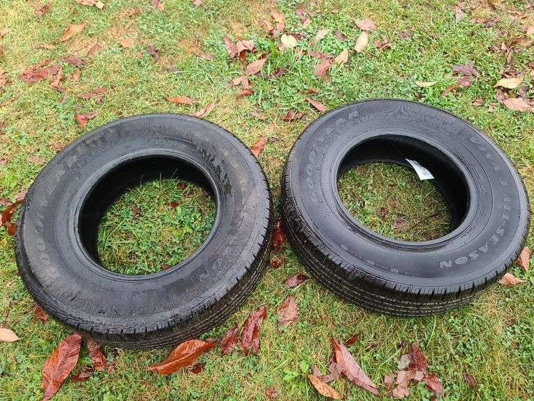 Two Goodyear Viva 3 Alĺ-Season Radial 215/75R15 Tires - Baer ...