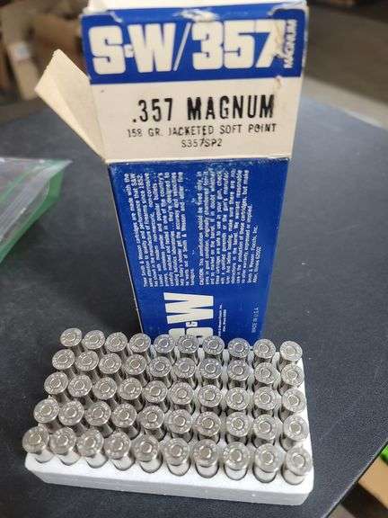 1-Box S&W .357 158 Gr Jacketed Soft Point (50count)