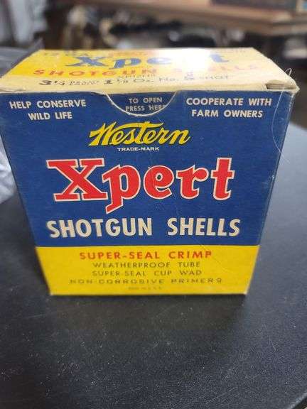1 Box Western  Xpert 12 Gauge  2¾" Shot Gun Shells ( 25 count)