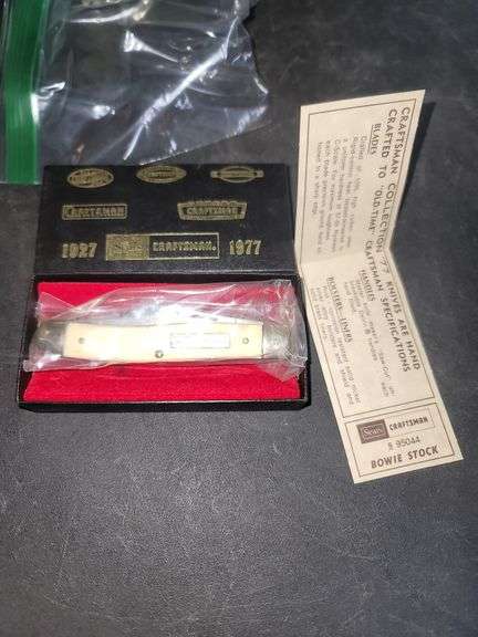 1-Craftsman '77 Knife (Bowie Stock)