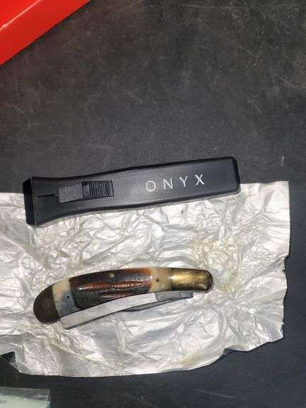 2- Knives Borazon Edge & Onyx Slide Blade