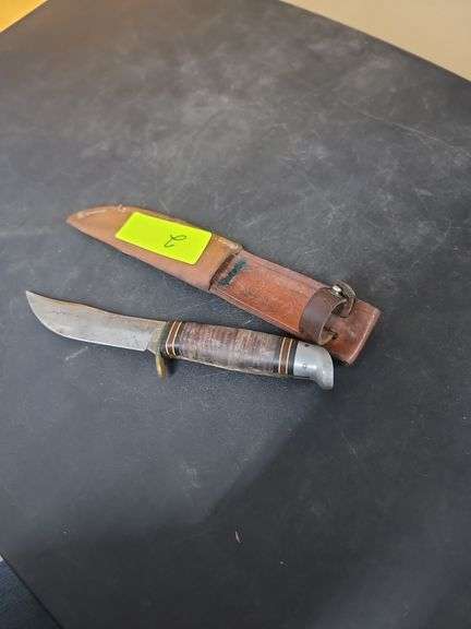 1-Fixed Blade Hunting Knife W/Sheath