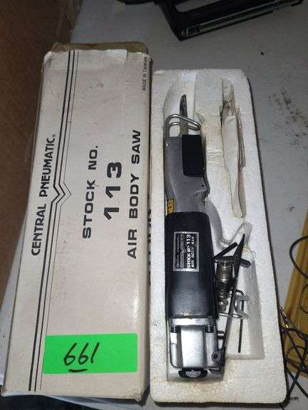 Reversible Air Drill And Air Body Saw