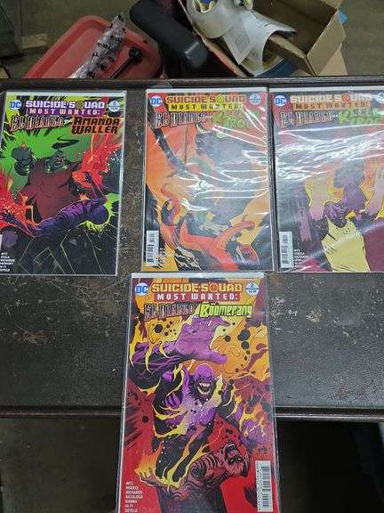 4 New Suicide Squad Comic Books