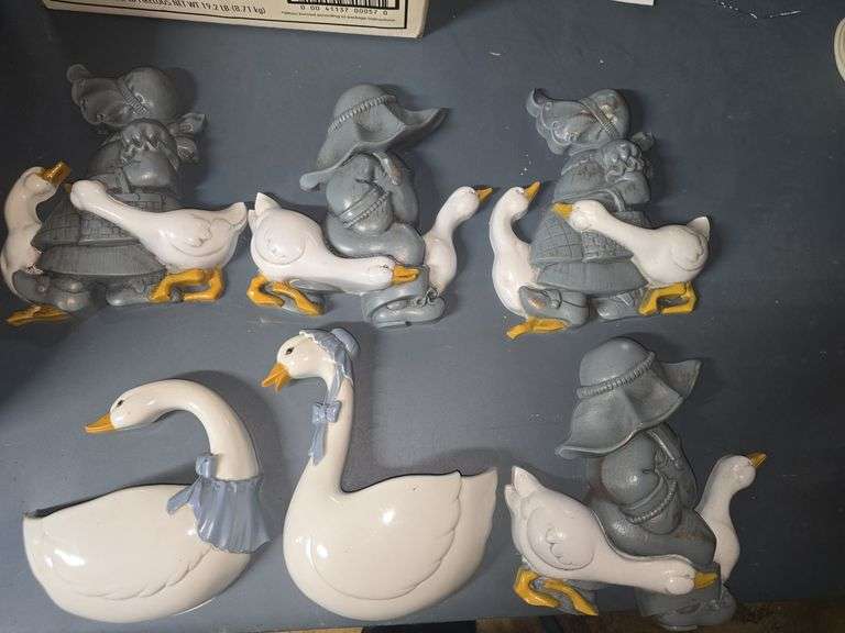 Burwood Hanging Duck Decorations (6 Pcs)