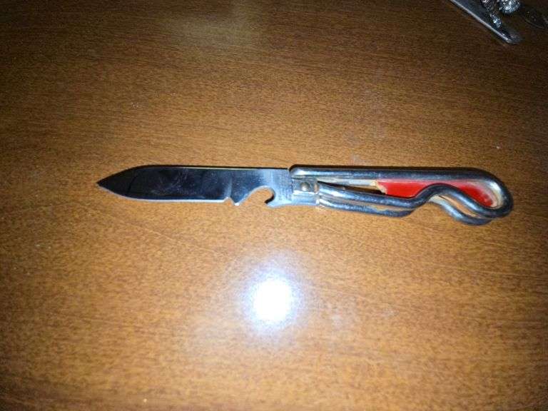 Vintage Geo. Schrade "Wire Jack" Pocket Knife.