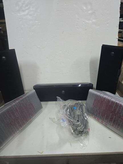 5 Samsung Surround Sound Speakers