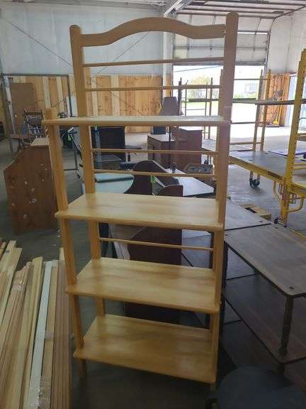 Wooden Shelving Unit