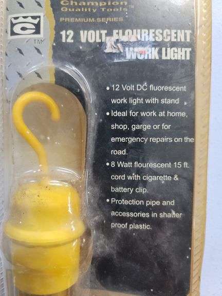 12 V Fluorescent Work Light