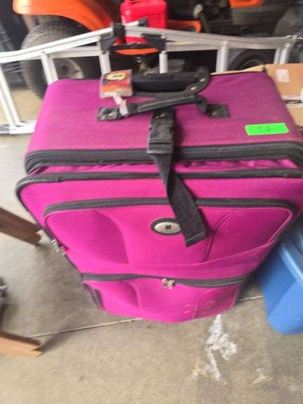 Large Multi Compartment Suitcase