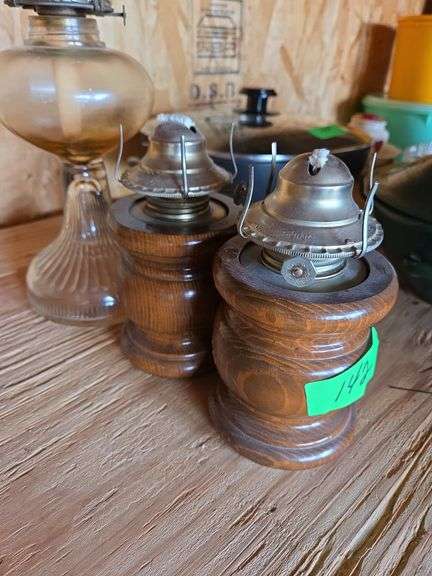 3 Oil Lamps