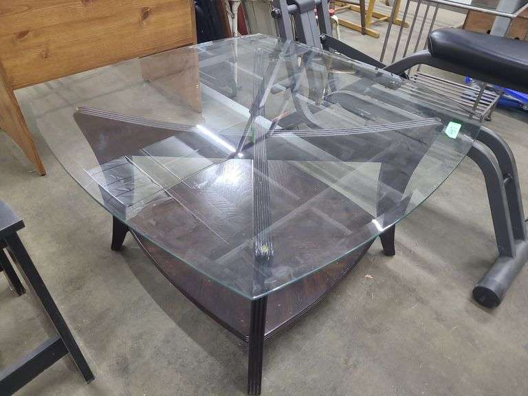 Glass Top Table