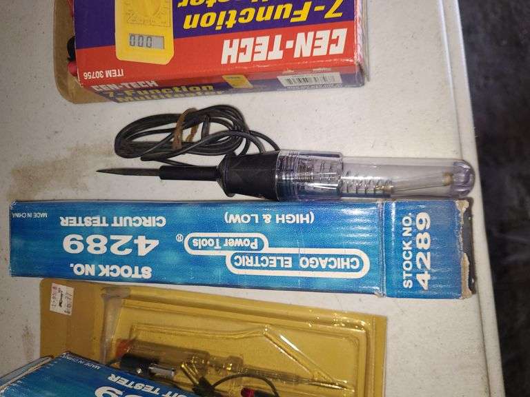 Milliammeter, Multitester, And Circuit Tester