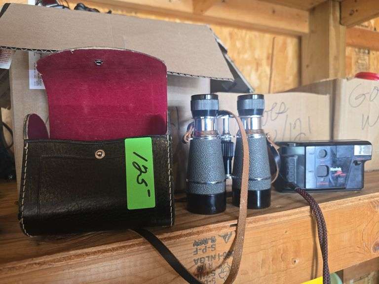 Vintage Kodak Camera, Binoculars