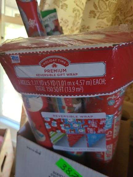 Box Of Assorted Gift Wrap