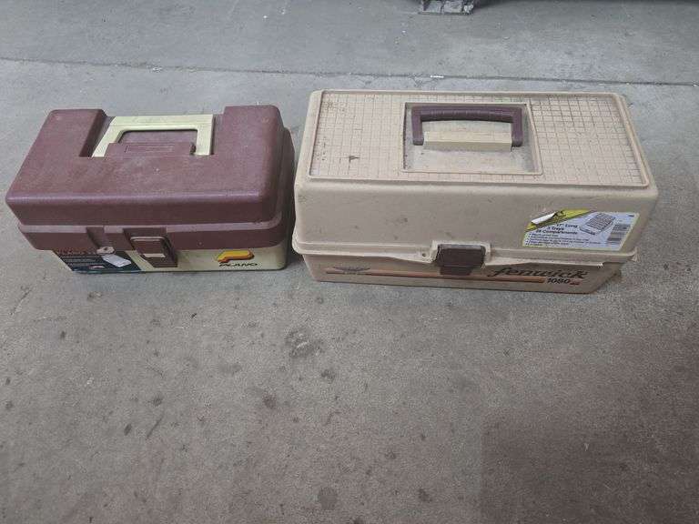 2 Tackle Boxes and Contents