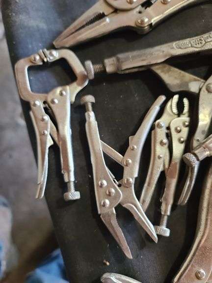 Assorted Vise Grips, Approx. 8pcs