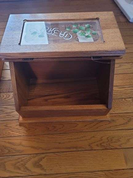 Wooden Bread Box