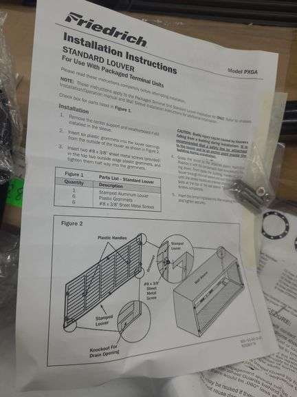 Friedrich Standard Louver