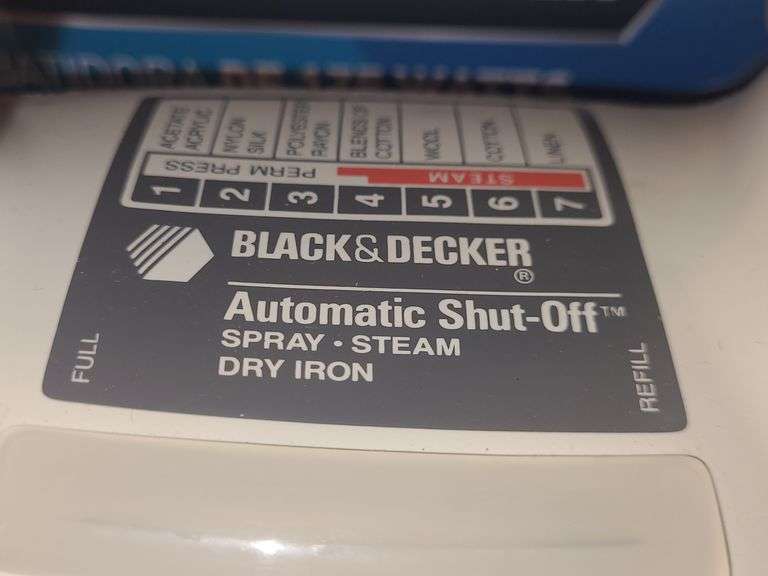 Black And Decker Iron