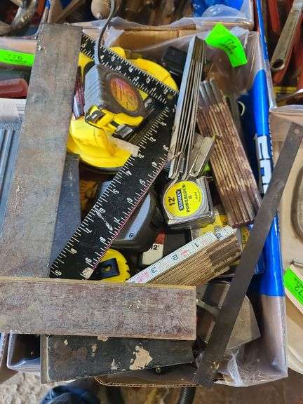 Rulers, L-Squares, Measuring Tapes and Sticks