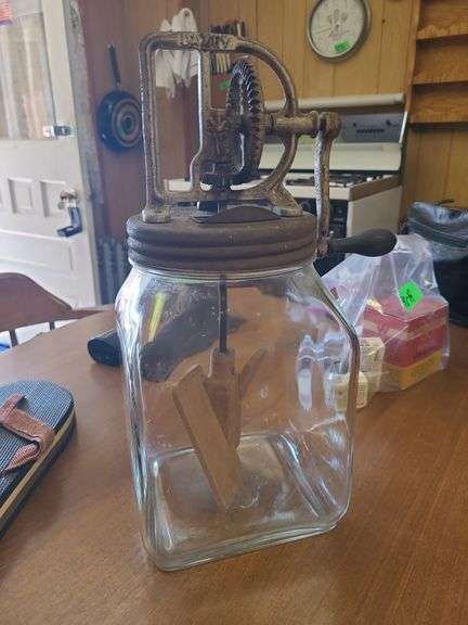 Vintage Dazey Butter Churn