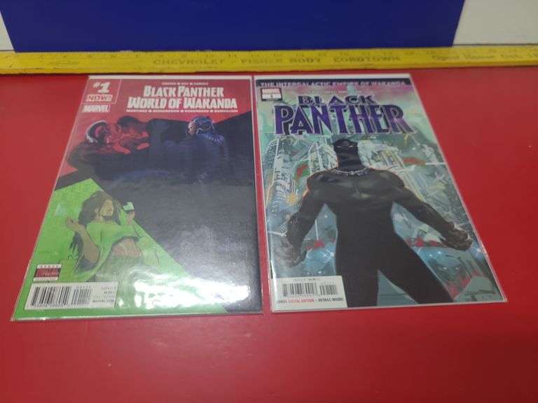 2 Marvel Black Panther Comics