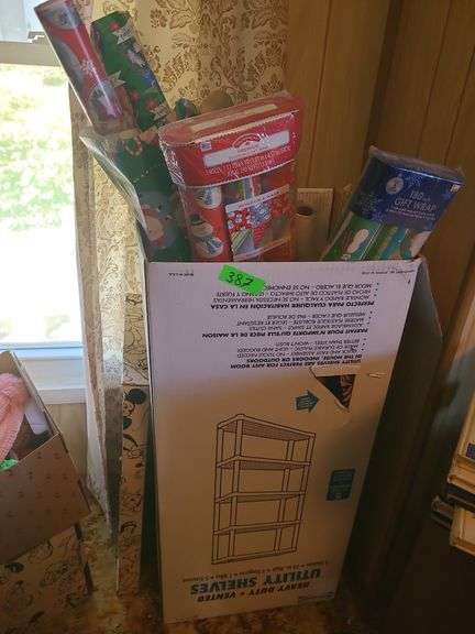 Box Of Assorted Gift Wrap