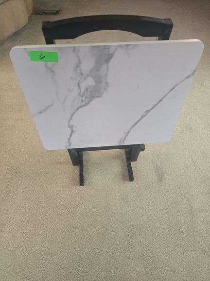 Marble Style Wooden Dining Tray