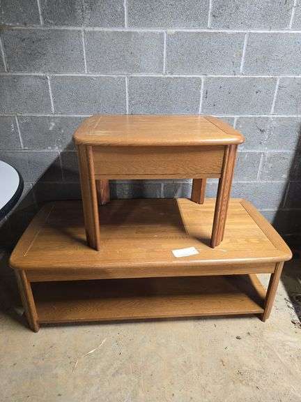 Coffee, Side Table (Coffee Table Approx. 49" L x 16" H x 24" D)