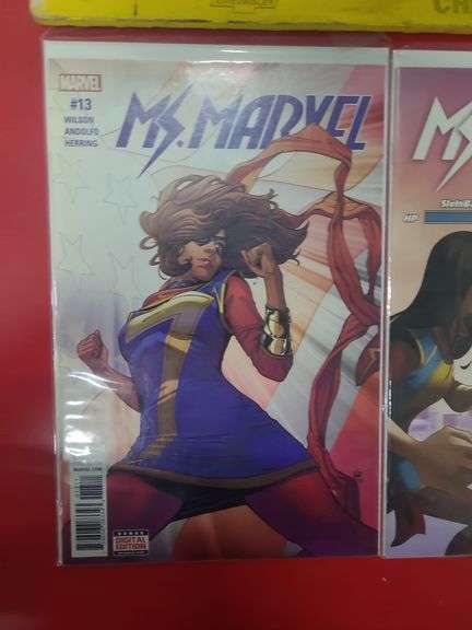 3 Marvel Ms. Marvel Comics