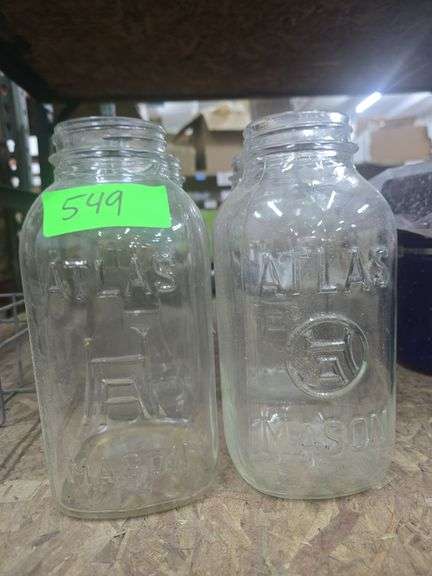 4 Atlas Mason Jars