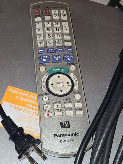 Panasonic DVD Recorder With Remote