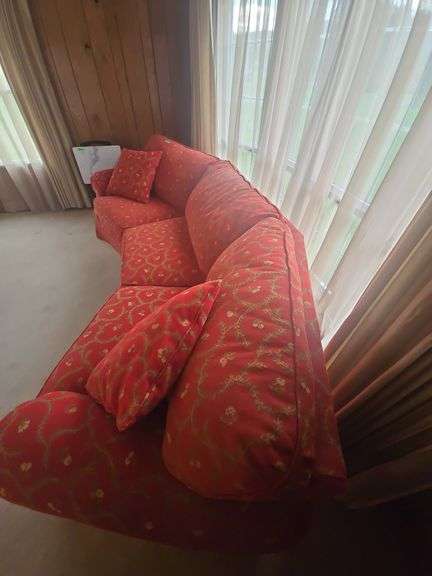 Curved Conversation Sofa (Approx. 118")