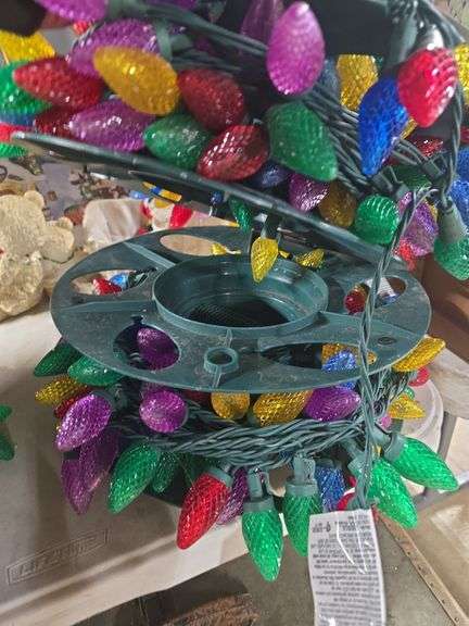 2 Rolls of Multicolored Christmas Lights