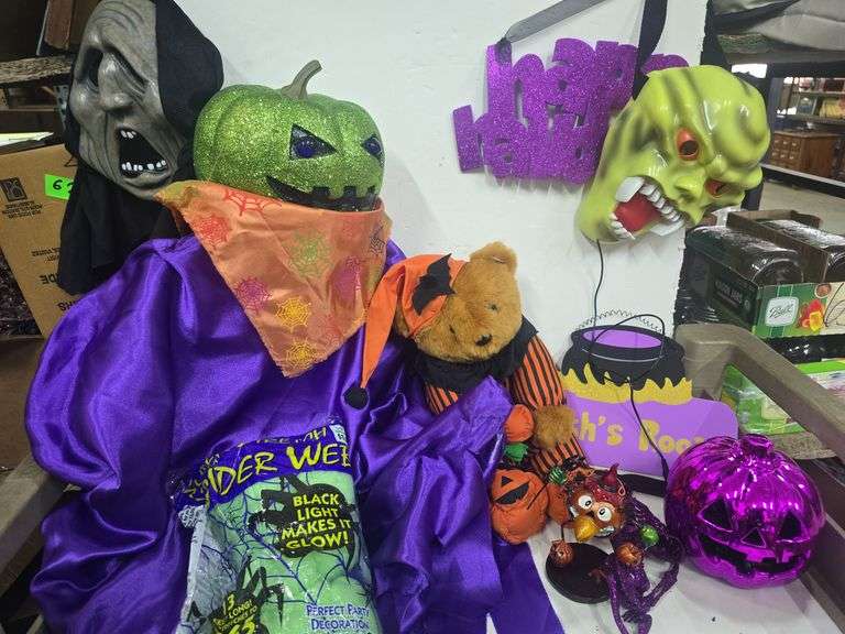 Huge Lot 2 Boxes Assorted Holiday Decor