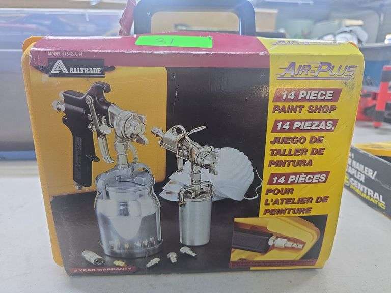 Air-Plus 14 Piece Paint Shop