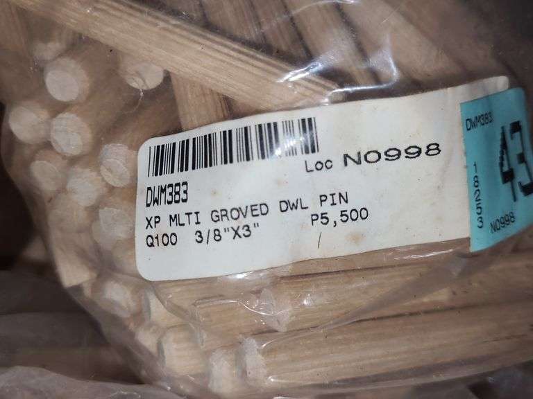 Box Of Assorted Dowel Pins