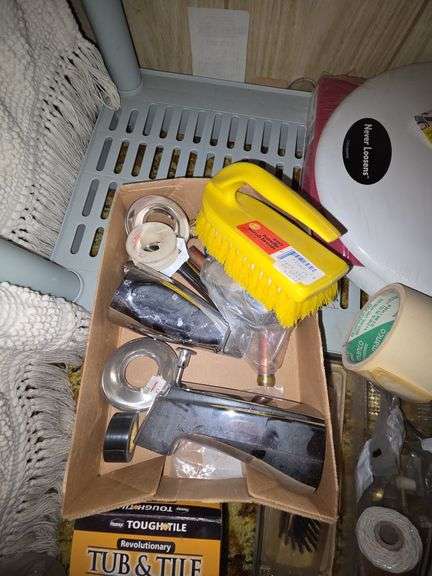 New Shower Head, Toilet Fill Valve & Flapper, Toilet Seat, Bath Tub Faucets