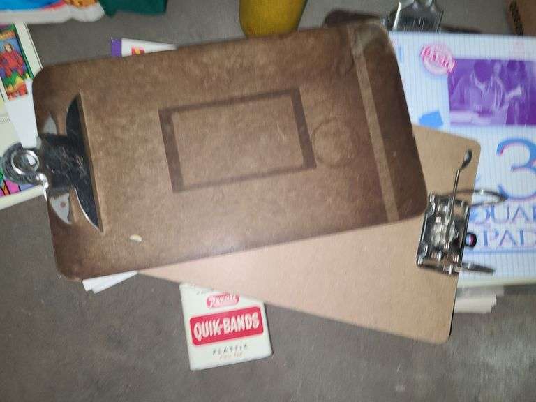 Box Full of St. Patrick's Day, Trinkets, Wicker Basket, Books and More