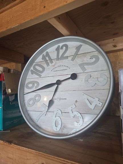 Large Wall Clock (Sterling & Noble Clock Company)