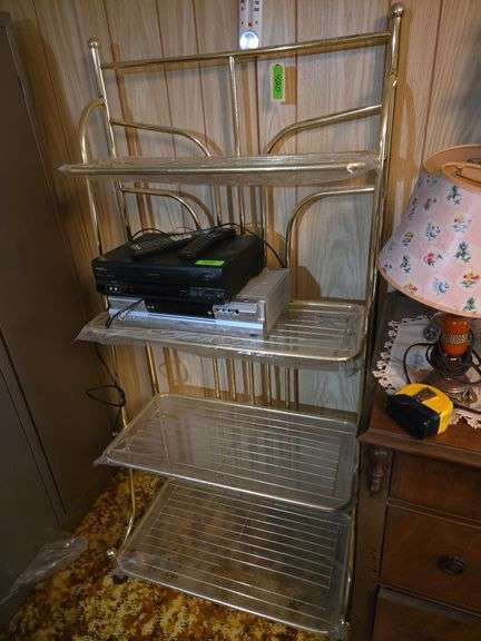 Metal Bathroom Rack Only