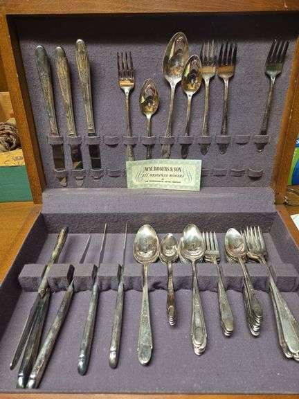 Partial Set Rogers Brothers Flatware