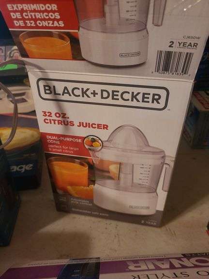 Black And Decker Citrus Juicer
