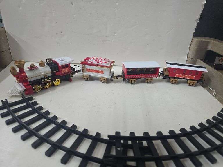 Christmas Train with Track