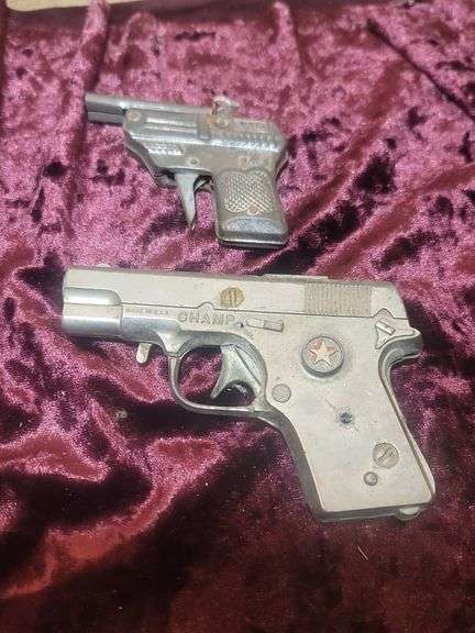 2 Vintage Cap Guns