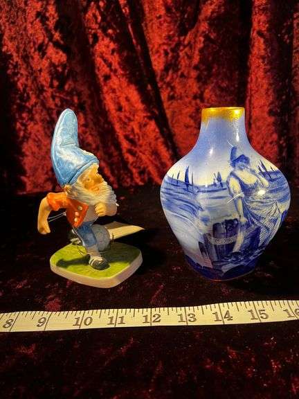 Royal Doulton Vase & Co-Boy Soccer Player