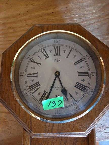 Elgin Wall Clock Battery Operated